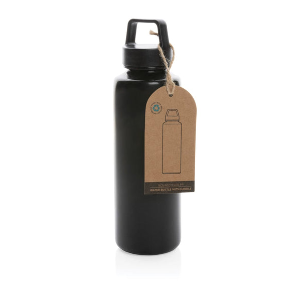 Bottiglia con manico in RPPRCS - personalizzabile con logo