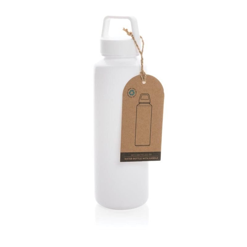 Bottiglia con manico in RPPRCS - personalizzabile con logo