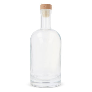 Bottiglia d'acqua da 500 ml Trasparente - personalizzabile con logo