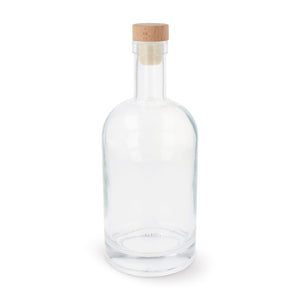 Bottiglia d'acqua da 500 ml Trasparente - personalizzabile con logo