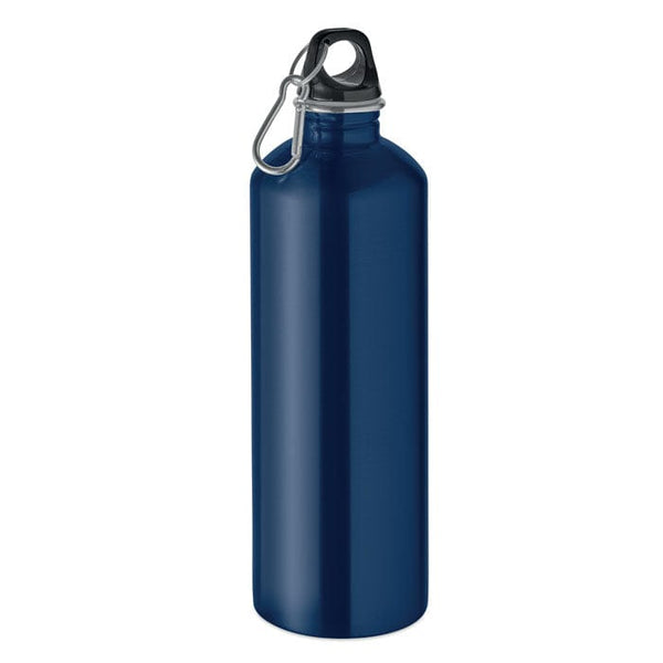 Bottiglia da 1000 ml RE-INOX blu navy - personalizzabile con logo