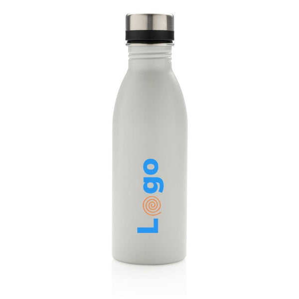 Bottiglia deluxe in acciaio riciclato RCS 500 ML - personalizzabile con logo