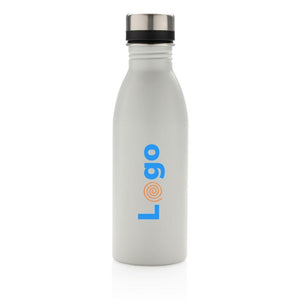 Bottiglia deluxe in acciaio riciclato RCS 500 ML - personalizzabile con logo