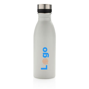Bottiglia deluxe in acciaio riciclato RCS 500 ML - personalizzabile con logo