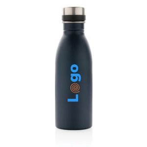 Bottiglia deluxe in acciaio riciclato RCS 500 ML - personalizzabile con logo