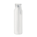 Bottiglia di alluminio 600ml bianco - personalizzabile con logo
