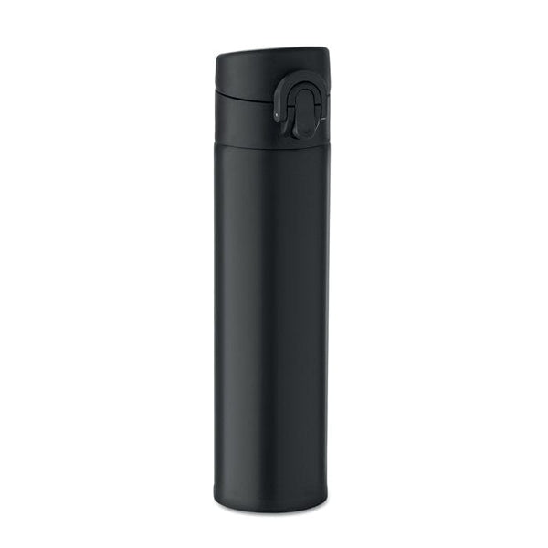 Bottiglia doppio strato 300ml Nero - personalizzabile con logo