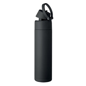 Bottiglia doppio strato 500ml INOX RICICLATO - personalizzabile con logo