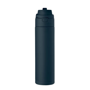 Bottiglia doppio strato 500ml INOX RICICLATO - personalizzabile con logo
