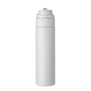 Bottiglia doppio strato 500ml INOX RICICLATO - personalizzabile con logo