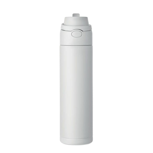 Bottiglia doppio strato 500ml INOX RICICLATO - personalizzabile con logo
