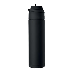 Bottiglia doppio strato 500ml INOX RICICLATO - personalizzabile con logo