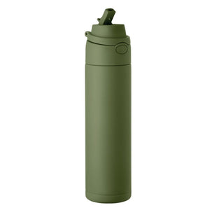 Bottiglia doppio strato 500ml INOX RICICLATO - personalizzabile con logo