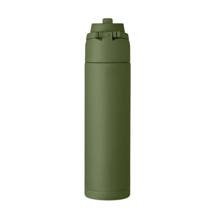 Bottiglia doppio strato 500ml INOX RICICLATO - personalizzabile con logo