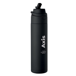 Bottiglia doppio strato 500ml INOX RICICLATO - personalizzabile con logo