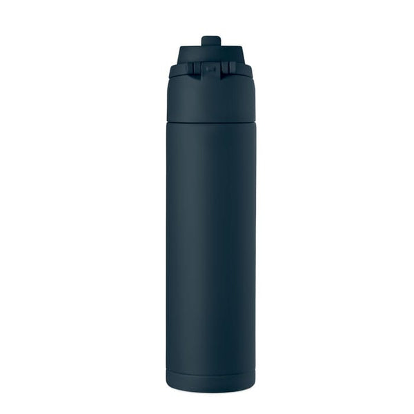 Bottiglia doppio strato 500ml INOX RICICLATO - personalizzabile con logo