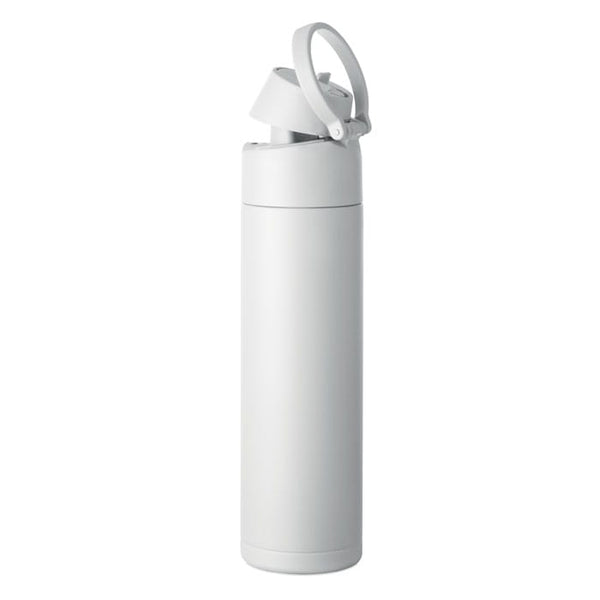 Bottiglia doppio strato 500ml INOX RICICLATO - personalizzabile con logo