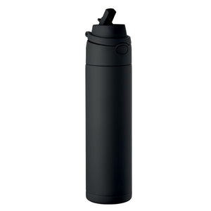 Bottiglia doppio strato 500ml INOX RICICLATO - personalizzabile con logo