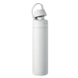 Bottiglia doppio strato 500ml INOX RICICLATO - personalizzabile con logo