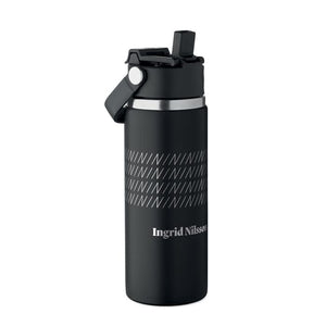 Bottiglia doppio strato 500ml RE-INOX - personalizzabile con logo