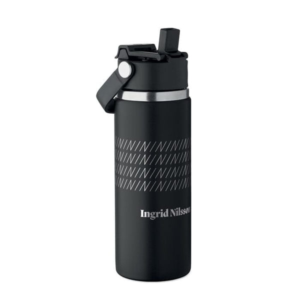 Bottiglia doppio strato 500ml RE-INOX - personalizzabile con logo