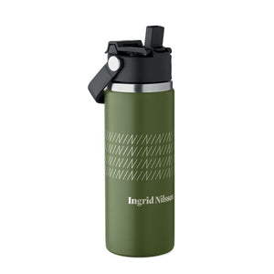 Bottiglia doppio strato 500ml RE-INOX - personalizzabile con logo