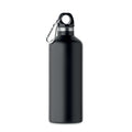 Bottiglia doppio strato 500ml Re-Inox Nero - personalizzabile con logo