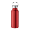 Bottiglia doppio strato 500ml Recycled Rosso - personalizzabile con logo