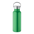 Bottiglia doppio strato 500ml Recycled Verde - personalizzabile con logo