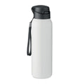 Bottiglia doppio strato 580 ml bianco - personalizzabile con logo