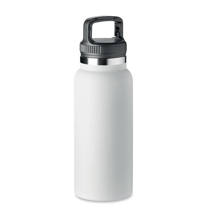 Bottiglia doppio strato 970ml bianco - personalizzabile con logo