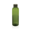 Bottiglia ermetica con manico Ripple in rPET RCS 750ML verde - personalizzabile con logo