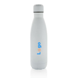 Bottiglia Eureka a parete singola in acciaio certificato RCS - personalizzabile con logo