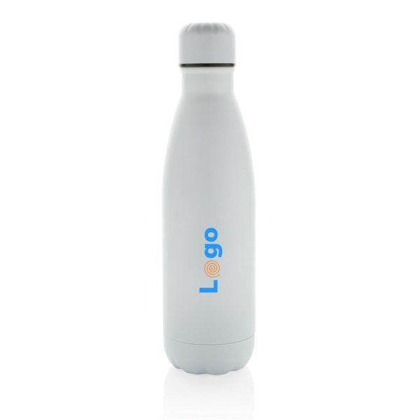 Bottiglia Eureka a parete singola in acciaio certificato RCS - personalizzabile con logo