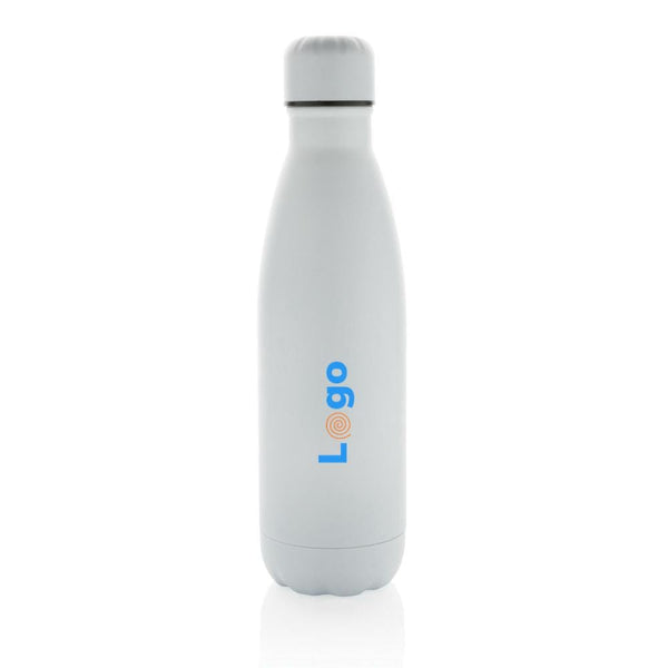 Bottiglia Eureka a parete singola in acciaio certificato RCS - personalizzabile con logo