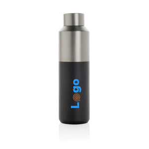 Bottiglia Fluid in acciaio riciclato RCS, 600ml - personalizzabile con logo