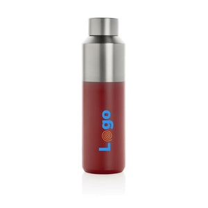 Bottiglia Fluid in acciaio riciclato RCS, 600ml - personalizzabile con logo