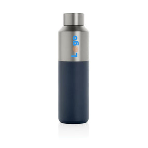 Bottiglia Fluid in acciaio riciclato RCS, 600ml - personalizzabile con logo