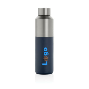 Bottiglia Fluid in acciaio riciclato RCS, 600ml - personalizzabile con logo