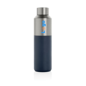 Bottiglia Fluid in acciaio riciclato RCS, 600ml - personalizzabile con logo