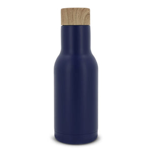 Bottiglia Gustav 340ml blu navy - personalizzabile con logo