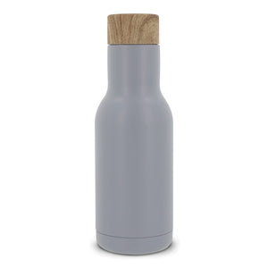 Bottiglia Gustav 340ml grigio - personalizzabile con logo