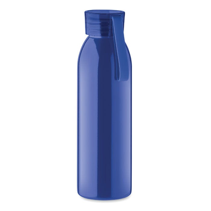 Bottiglia in acciaio inox 650ml Blu - personalizzabile con logo