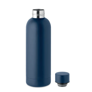 Bottiglia in acciaio inox riciclato - personalizzabile con logo