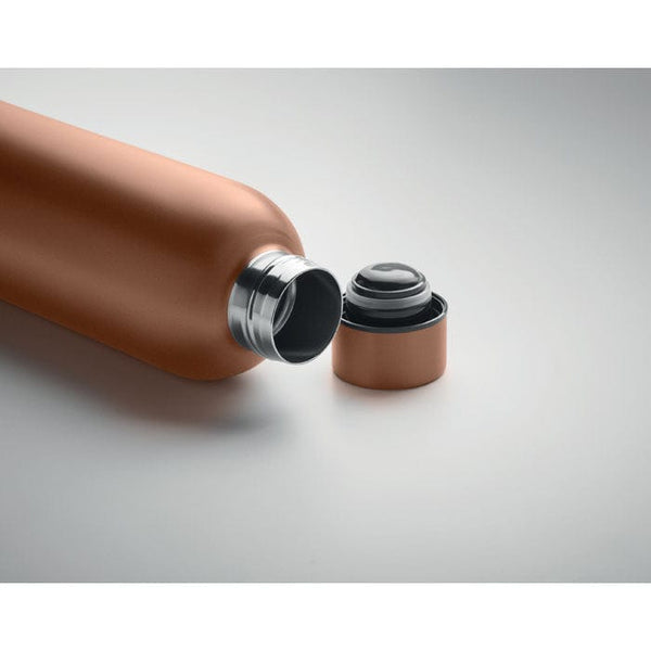 Bottiglia in acciaio inox riciclato - personalizzabile con logo