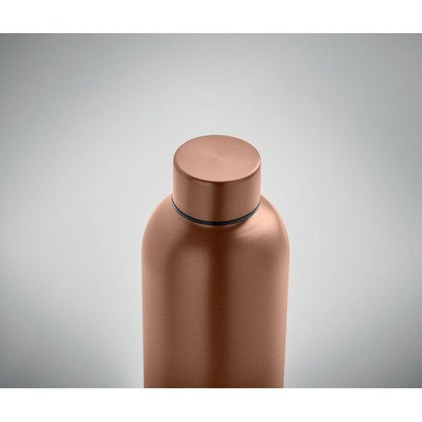 Bottiglia in acciaio inox riciclato - personalizzabile con logo