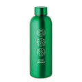 Bottiglia in acciaio inox riciclato verde - personalizzabile con logo