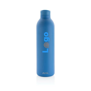Bottiglia in acciaio riciclato RCS Avira Avior 1 L - personalizzabile con logo