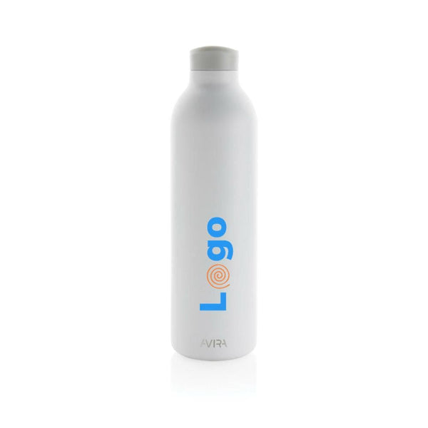Bottiglia in acciaio riciclato RCS Avira Avior 1 L - personalizzabile con logo