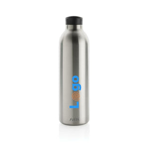 Bottiglia in acciaio riciclato RCS Avira Avior 1 L - personalizzabile con logo
